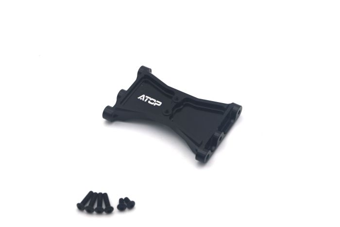 Atop Rc Traxxas TRX4 Alloy Rear Chassis Cross Member - Black