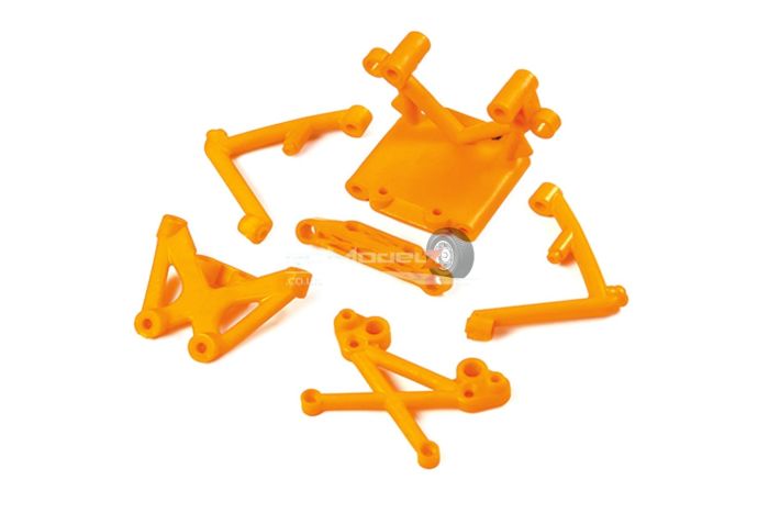 Baja Buggy Nylon Front Head Bulk Set - Orange