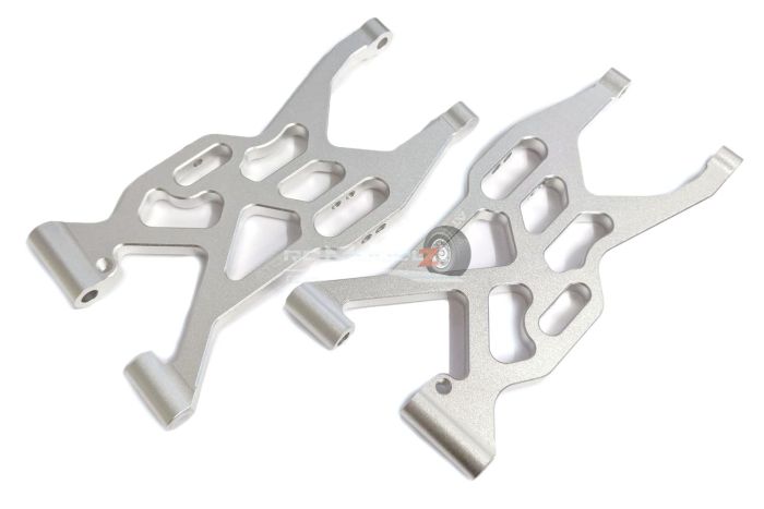 Atop RC Alloy Rear Suspension Arms - Silver