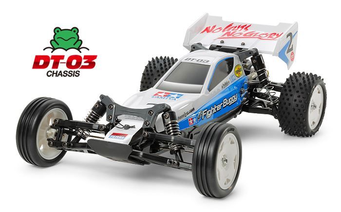 Tamiya Neo Fighter Buggy Build Kit (DT-03)