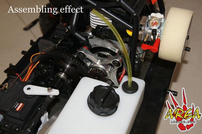 Area RC Alloy DBXL Front Chassis Brace
