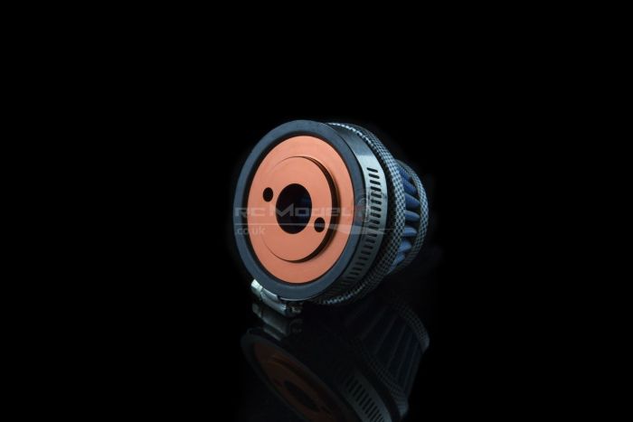MadMax Highflow Air Filter & Velocity Stack Carbon
