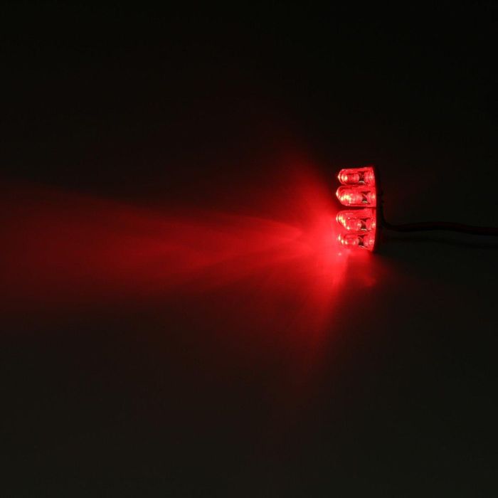 DDM Racing Head Lights HPI Baja/ Losi 5IVE - Red