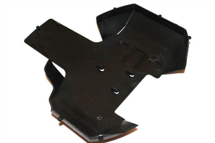 KM T-1000 Truck Rear Under Guard - Black