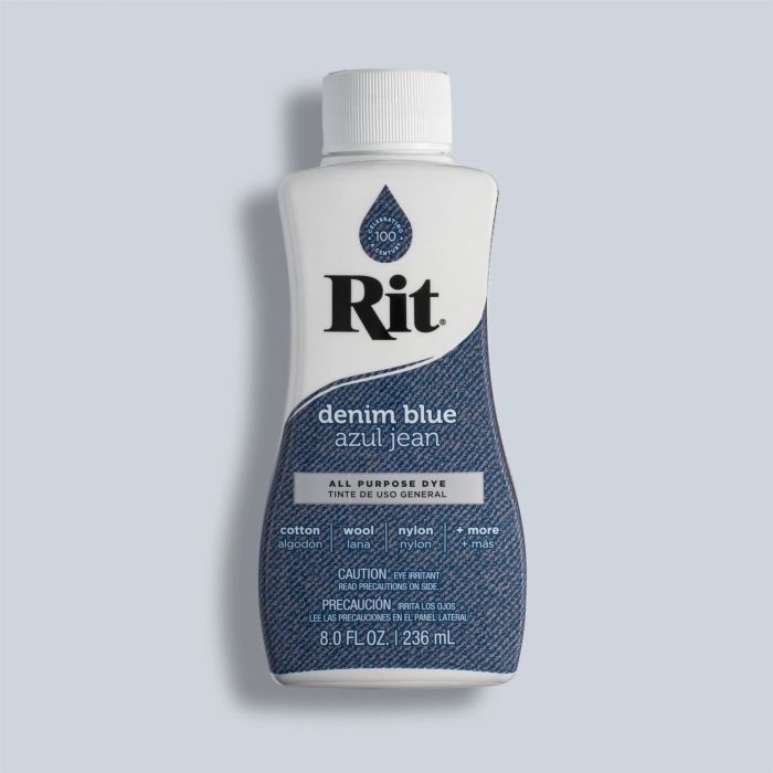 Rit Dye Liquid Dye Denim Blue