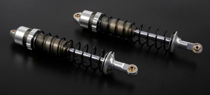 CNC Big Bore 10mm Front Suspension Shock Pair