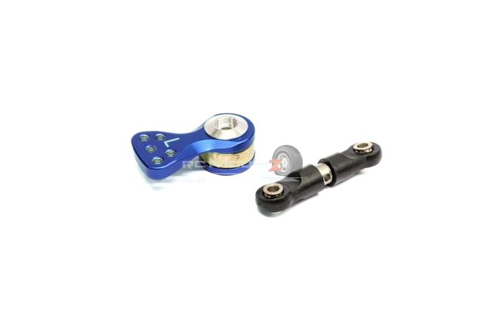 MadMax Arrma Alloy Steering Servo Horn - Blue