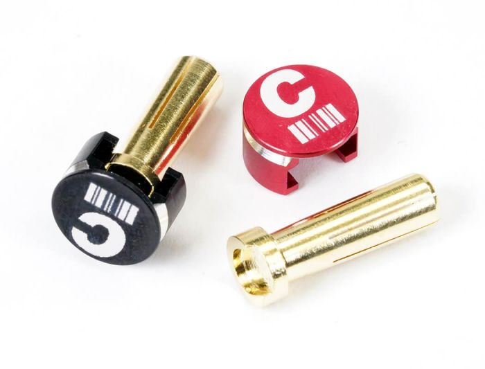 Centro LowPro Heatsink Plug Connector Grips with 5mm Bullet