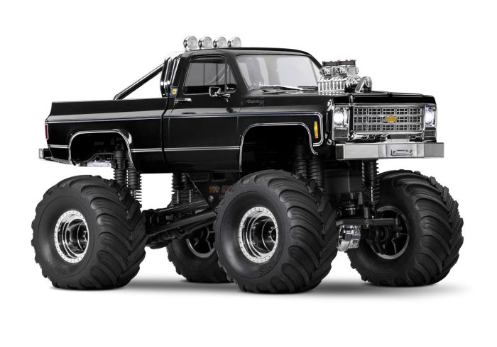 Traxxas TRX-4MT Chevrolet K10 1:18 4WD Electric Monster Truck - Black