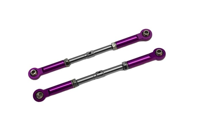 MadMax Alloy Turnbuckles Pair for HPI 1/8 Savage series - Purple