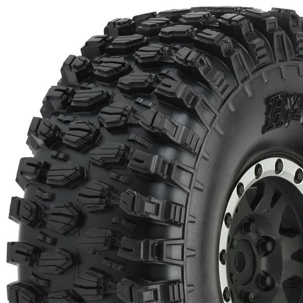 Proline Hyrax 1.9" G8 Tyres On Impulse BLK/Silv B/Lock Wheels