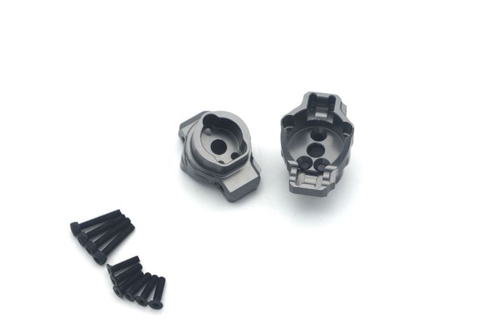 Atop RC Traxxas TRX4 Aluminium Caster Blocks (2) - Titanium