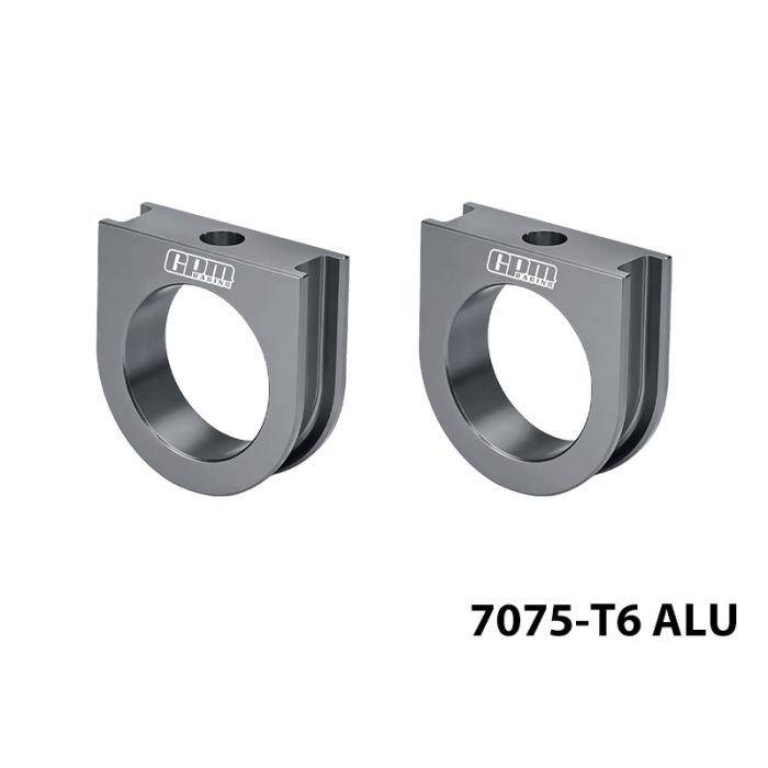 GPM Alloy 7075 Center Differential Bearing Carrier For LOSI 1/5 5IVE-TE 3.0 Grey