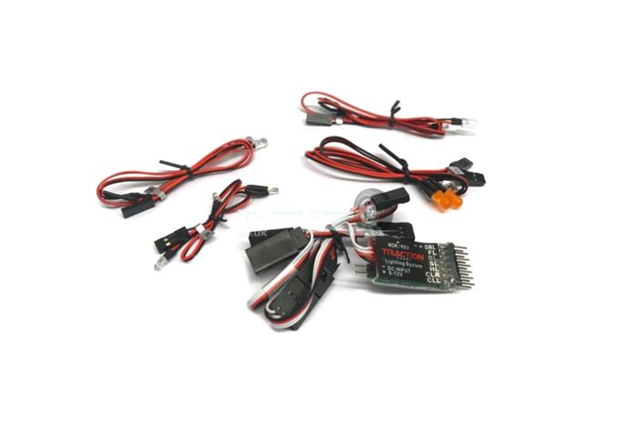 Traction Hobby CragsmanC/F150 LED Light System Set