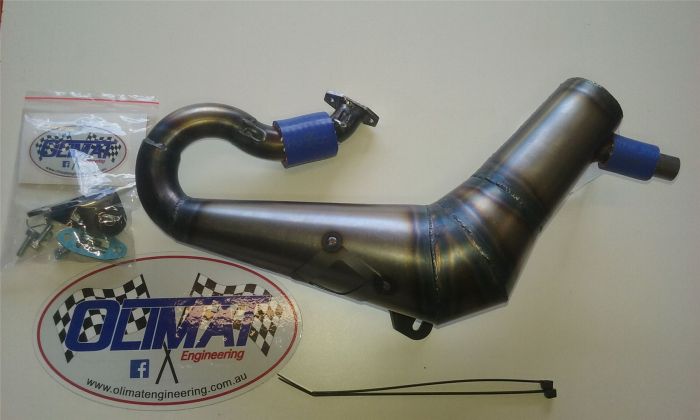 Olimat KV5 Silenced Exhaust Pipe