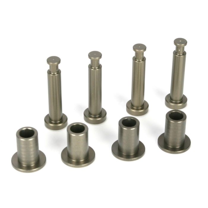Front King Pins & Arm Bushings,Alum.5IVE-T,MINI WRC