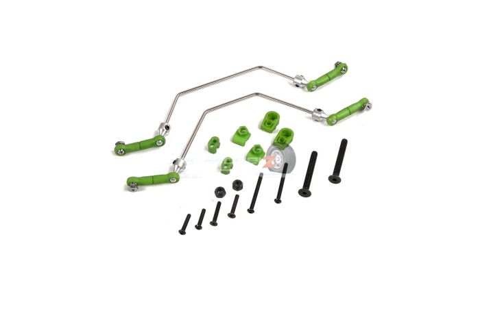 Baja Buggy/Truck Sway Bar - Complete Set Up - Green