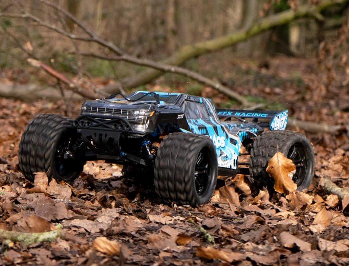 FTX Khaos 1/10 Brushless 4wd Truggy RTR with 3s Lipo and Charger - Blue