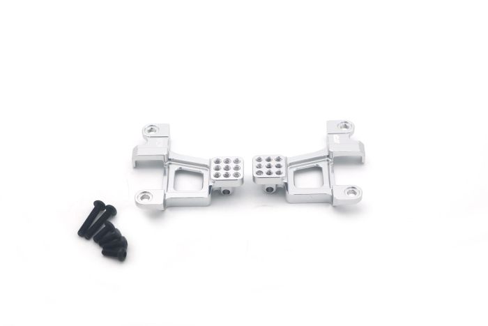 Atop RC Traxxas TRX-4 Alloy Rear Shock Towers - Silver