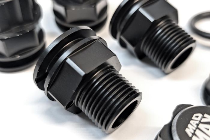 Madmax New Deep Wheel Adaptor for MCD RR5,W5,RF5,D5 - Black