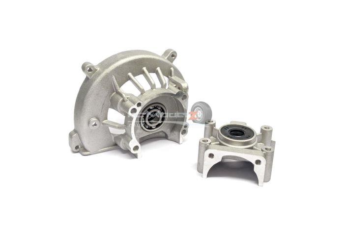 KM Engine Bottom Crankcase 4 Bolt 32cc/34cc