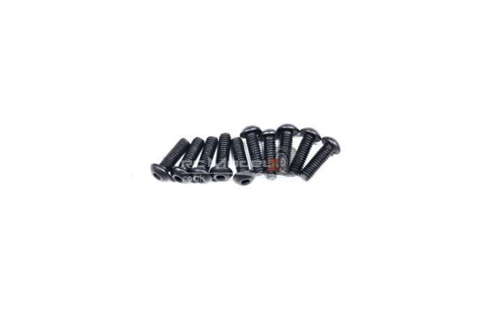 M2.5x8 Button head screw black