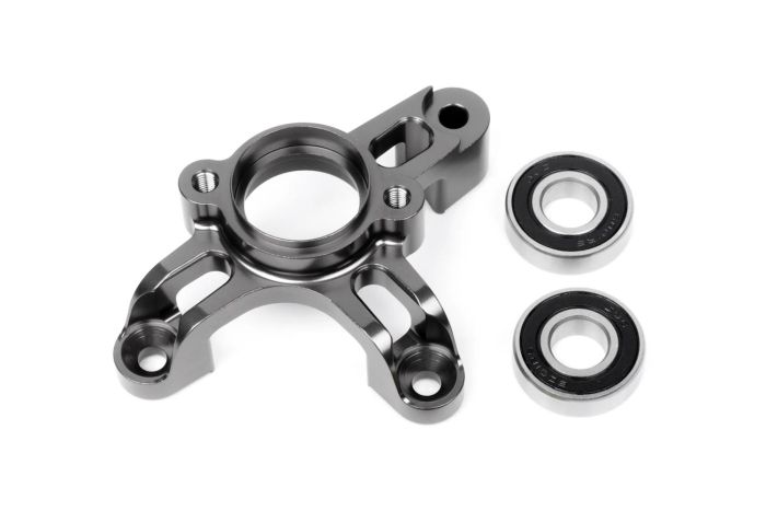 HPI Heavy Duty Alloy Pinion/ Clutch Mount (Gunmetal)