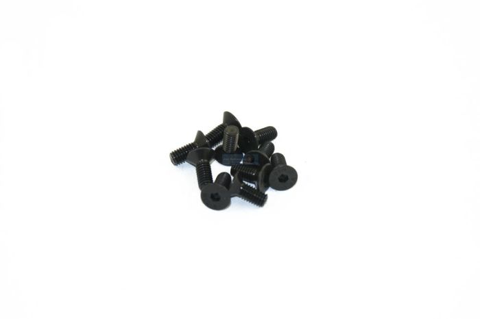 Flat Head Screw Set M4x10mm (10Pcs)