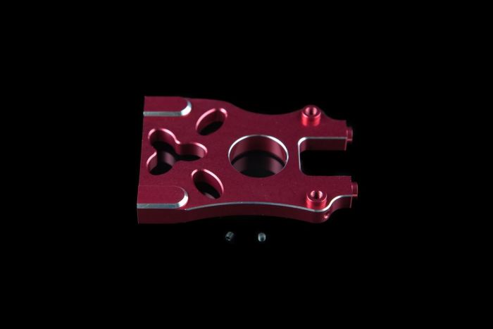 King Motor Billet Alloy Centre Differential Mount Rear Red