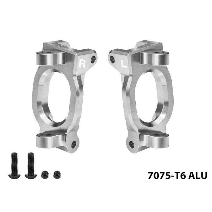 GPM 7075 Alloy Steering C-Hub for YK7081 TB8 / YK8081 DF8 Silver