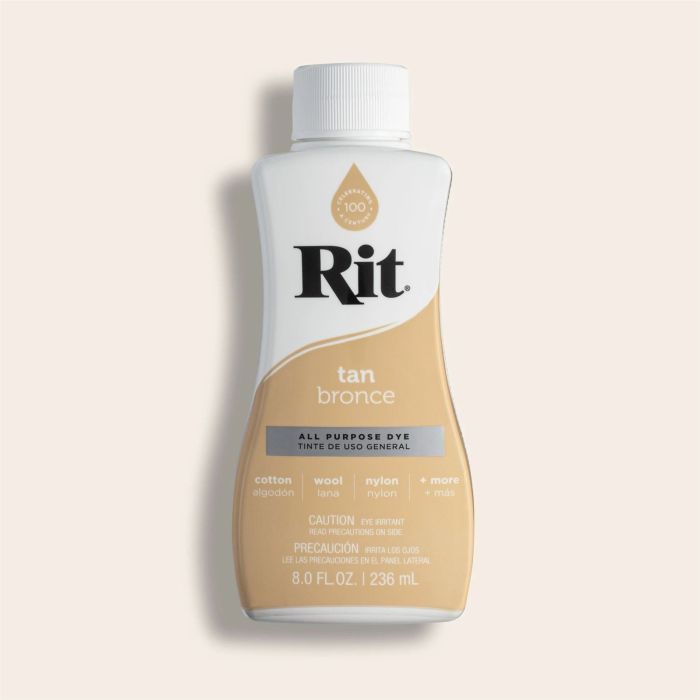 Rit Dye Liquid Dye Tan