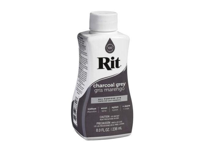 Rit Dye Liquid Dye Charcoal Grey