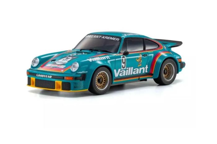 Kyosho AutoScale Mini-Z RWD Porsche 934 RSR 976 Vaillant No. 9 (N-RM) MZP162V