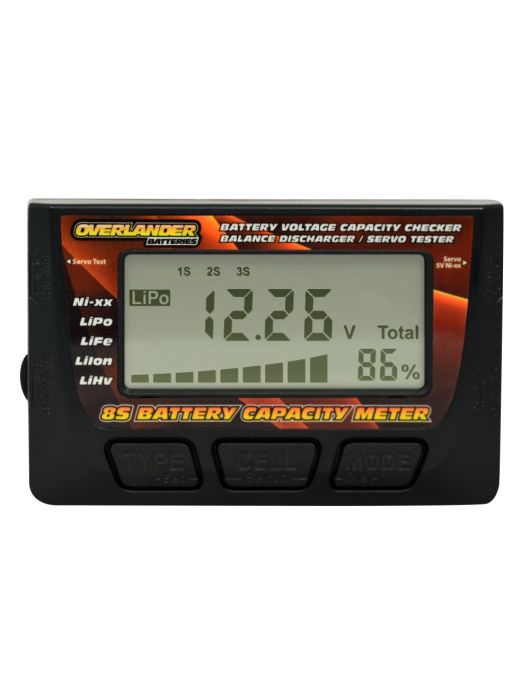 Overlander 8S Battery Capacity Meter