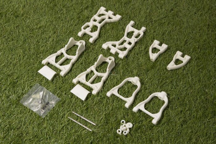 KM Complete Nylon Arm Kit White Dyeable
