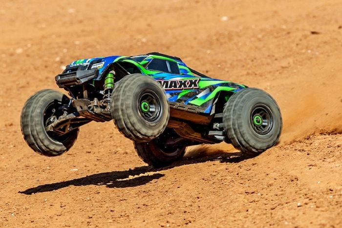 Traxxas Maxx Green 1:10 4WD Brushless Electric Monster Truck (WIDEMAXX)