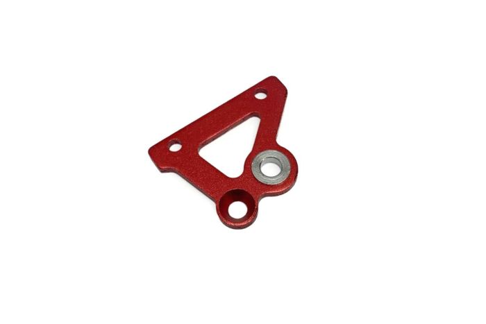 Baja Buggy Alloy Brake Holder Plate - Red (1pc)