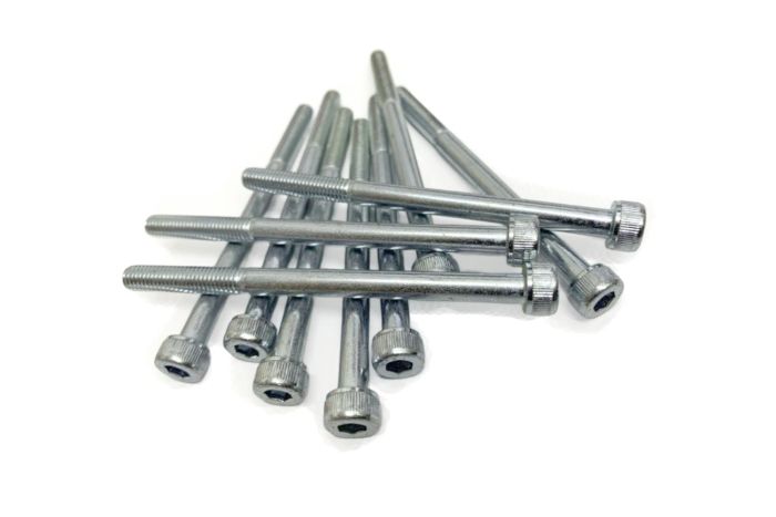 M5X75 Cap Head Screws x 10 - Zinc