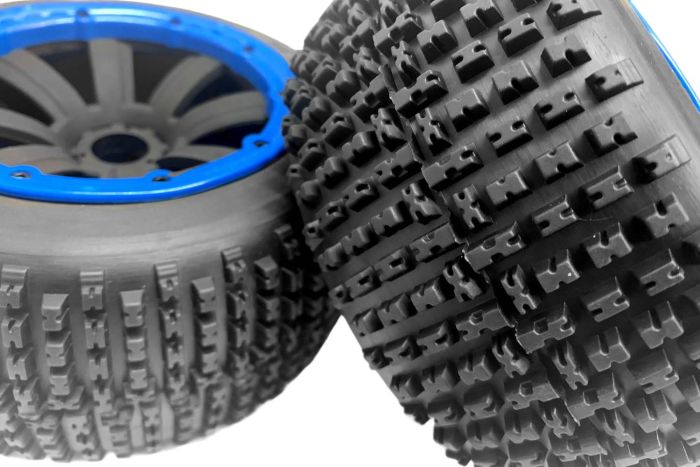 Madmax Speed Buster Wheel Rear Pair - Blue