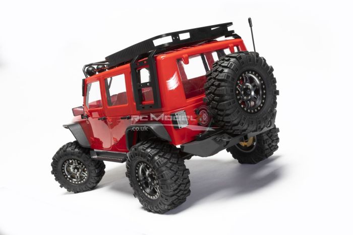 Traction Hobby Founder Pro 1/8th Scale Rock Crawler Red