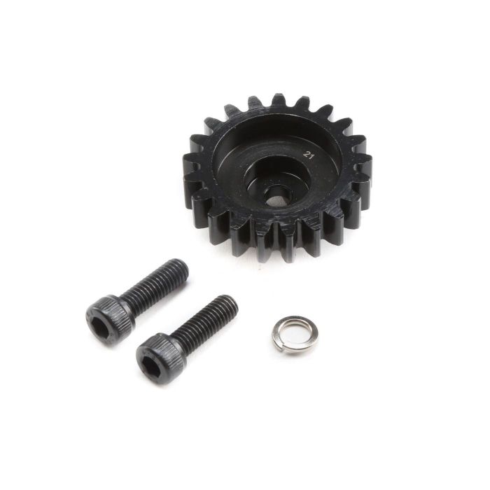 Losi 21T Pinion Gear, 1.5M & Hardware: 5ive-T 2.0