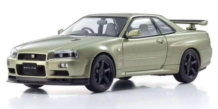 Kyosho 1:43 Nissan Skyline R34 GT-R V-Spec II Nür Millenium Jade