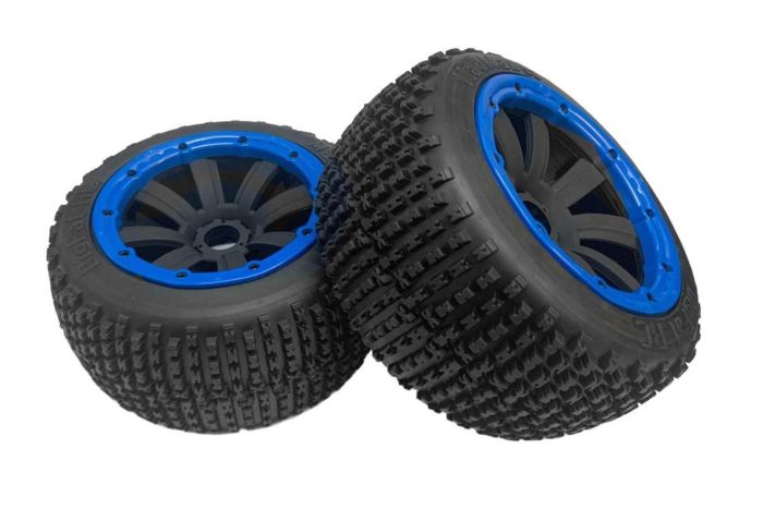 Madmax Speed Buster Wheel Rear Pair - Blue