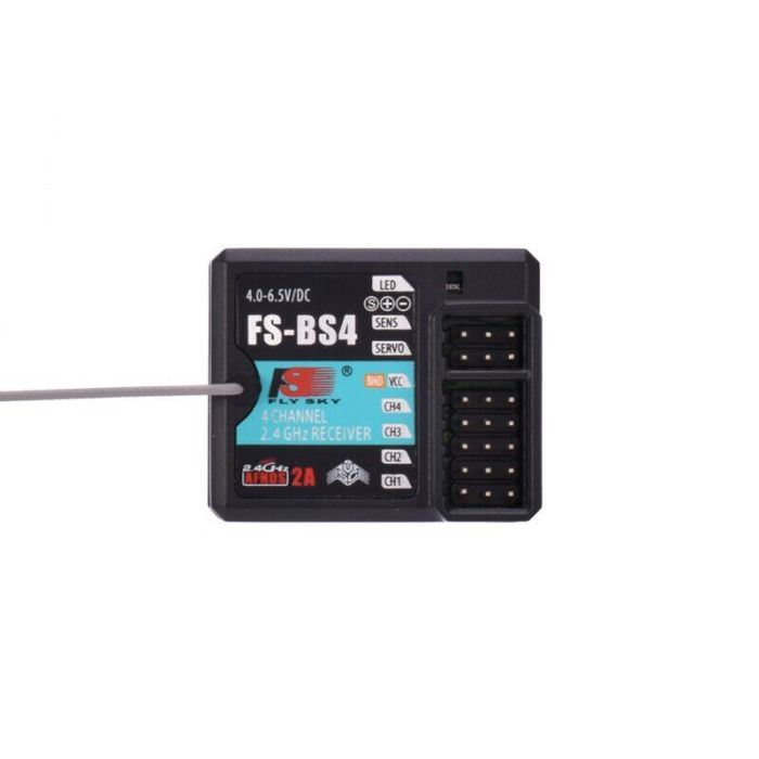 Flysky FS-BS4 2.4G 4CH Receiver with Gyro Stabilization