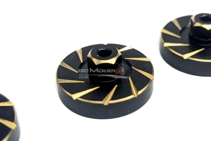 HDT Brass Wheel Hex Counterweights for TRX4M