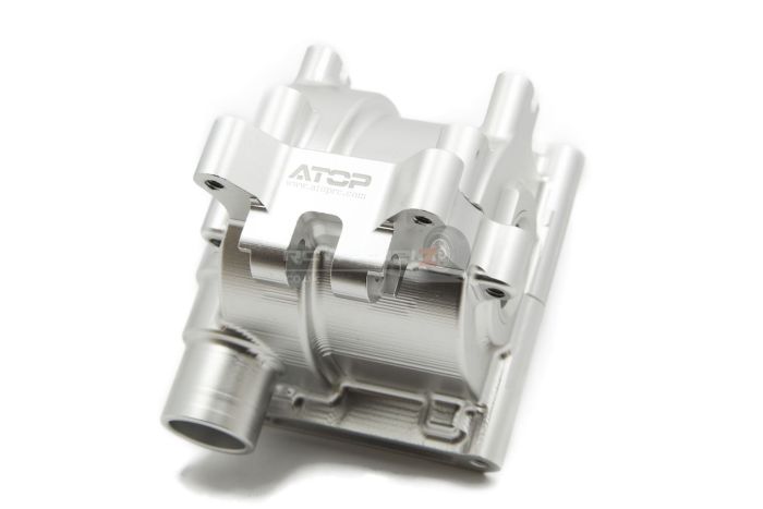 Atop RC Rear Alloy Diff Case Silver