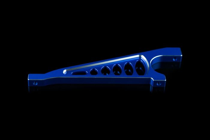 King Motor Billet Alloy Front Chassis Brace Blue