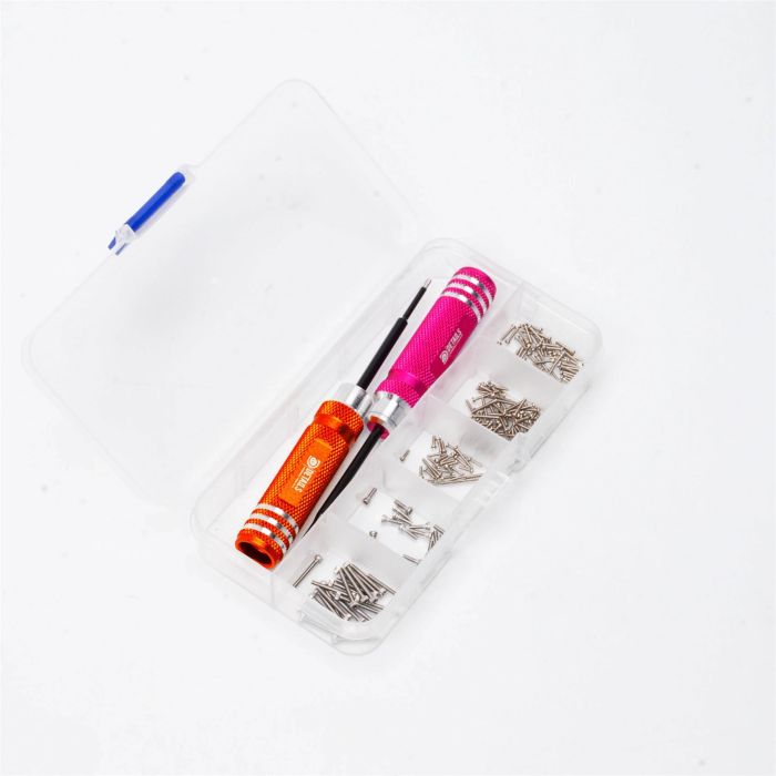 Repair Screw Box Set for SCX30 1/30 Car 193pcs w/Tools