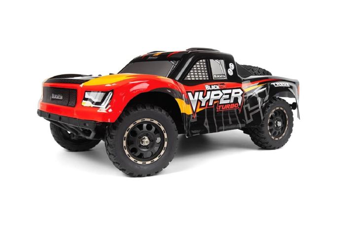 BlackZon Vyper SC Turbo 1/16 4WD 2S Brushless - Red/Orange