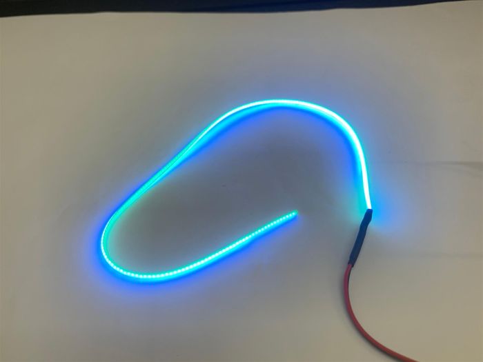 RC Decoration LED Light (light length 29cm) 1pc - Blue